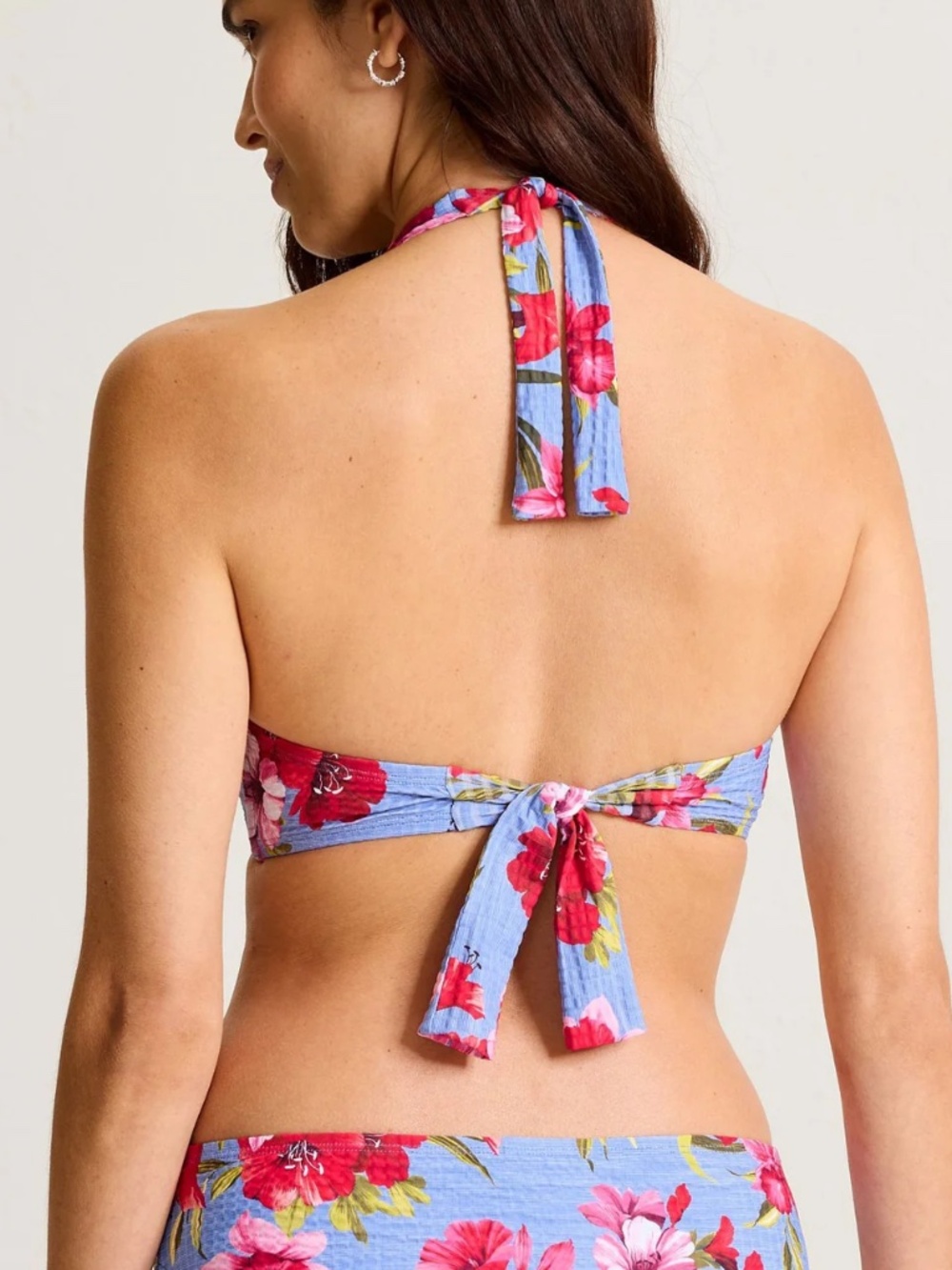 NWT Tommy Bahama Chambray Beach Underwire Bikini Top 36DD - Picture 2 of 7